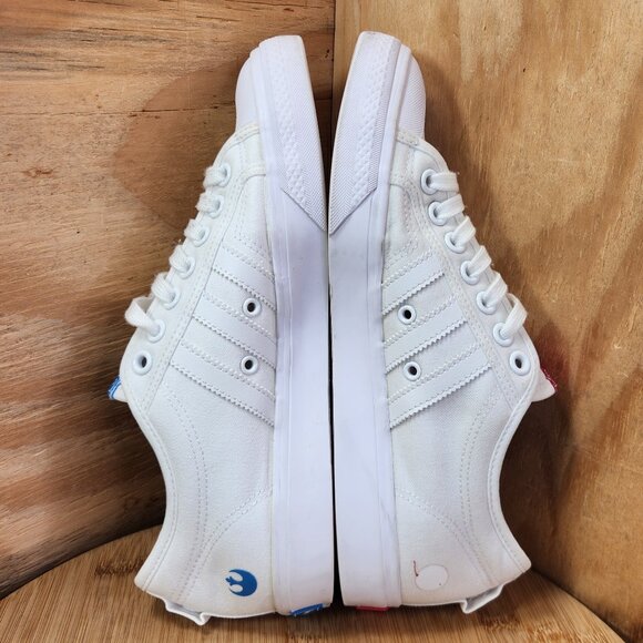 adidas Nizza Star Wars Intergalactic Race Mens White Sneakers - Picture 7 of 9